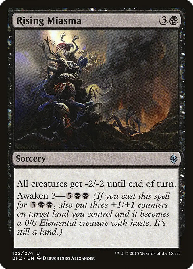 Rising Miasma Battle for Zendikar