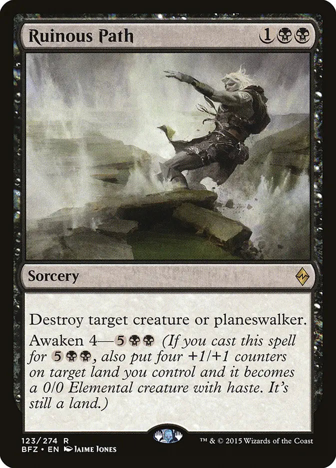 Ruinous Path Battle for Zendikar
