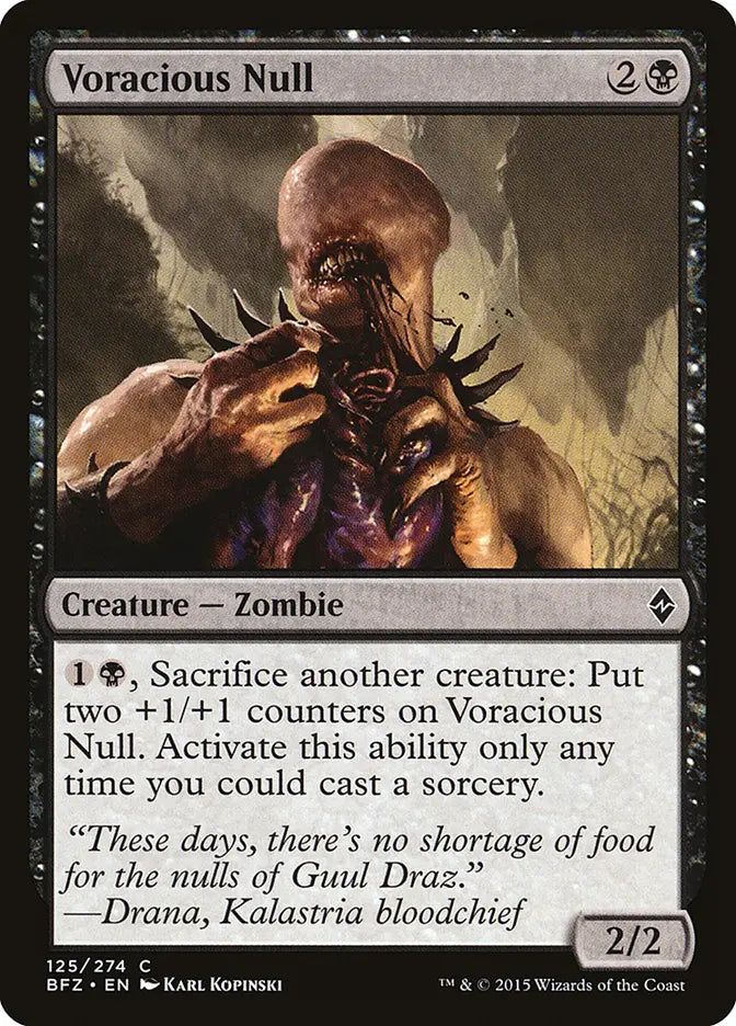 Voracious Null Battle for Zendikar