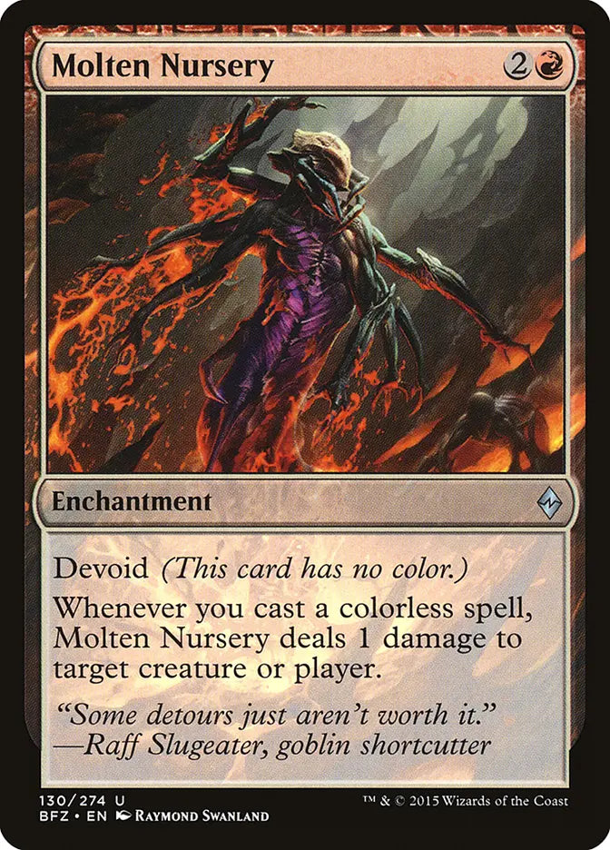 Molten Nursery Battle for Zendika