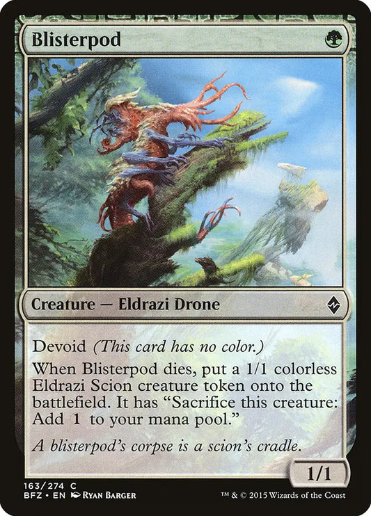 Blisterpod Battle for Zendikar