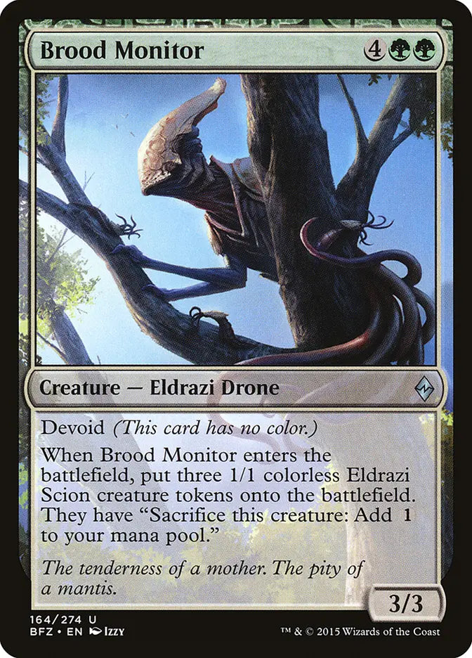 Brood Monitor Battle for Zendikar