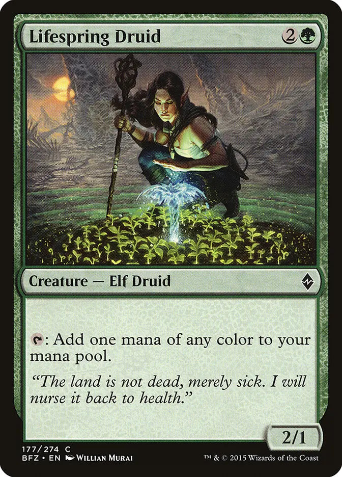 Lifespring Druid Battle for Zendika