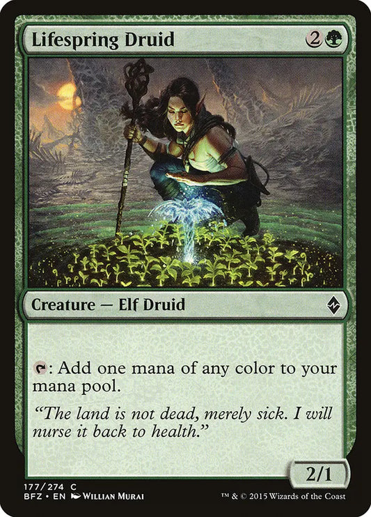 Lifespring Druid Battle for Zendika