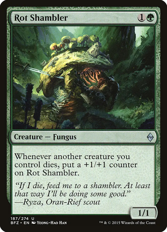 Rot Shambler Battle for Zendikar