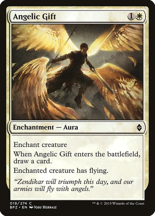 Angelic Gift Battle for Zendikar