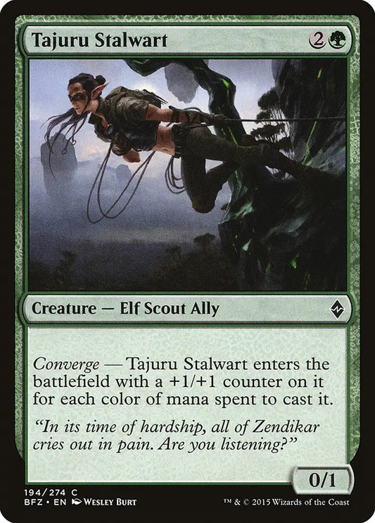 Tajuru Stalwart Battle for Zendikar