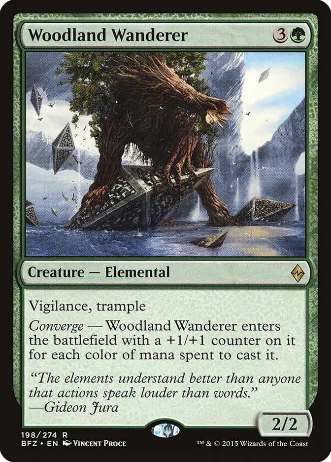 Woodland Wanderer Battle for Zendikar