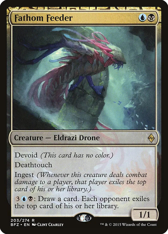 Fathom Feeder Battle for Zendikar