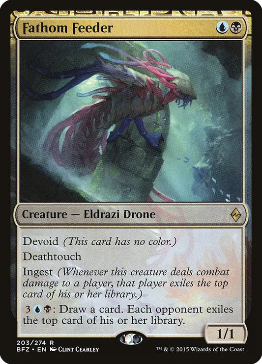Fathom Feeder Battle for Zendikar