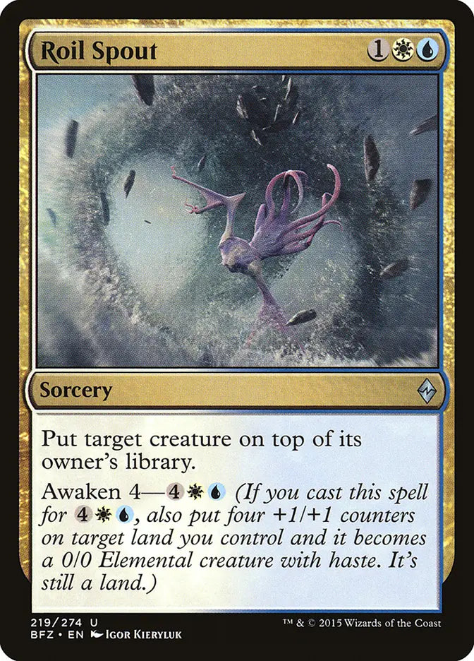 Roil Spout Battle for Zendikar