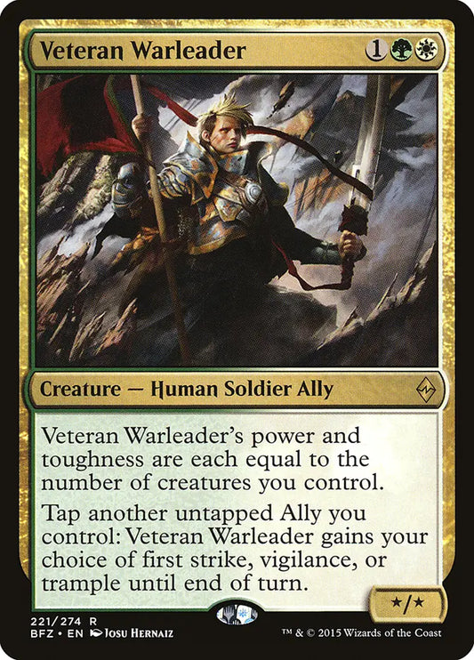 Veteran Warleader Battle for Zendikar