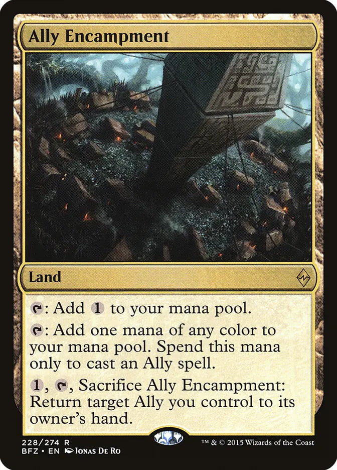 Ally Encampment Battle for Zendikar