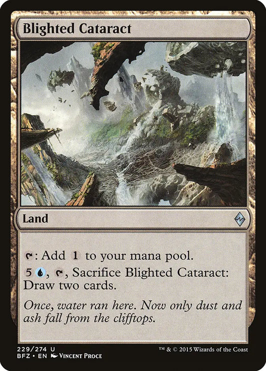 Blighted Cataract Battle for Zendikar