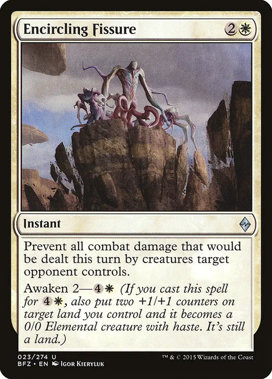 Encircling Fissure Battle for Zendikar
