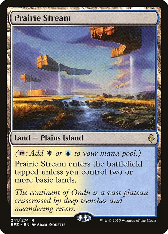 Prairie Stream Battle for Zendikar