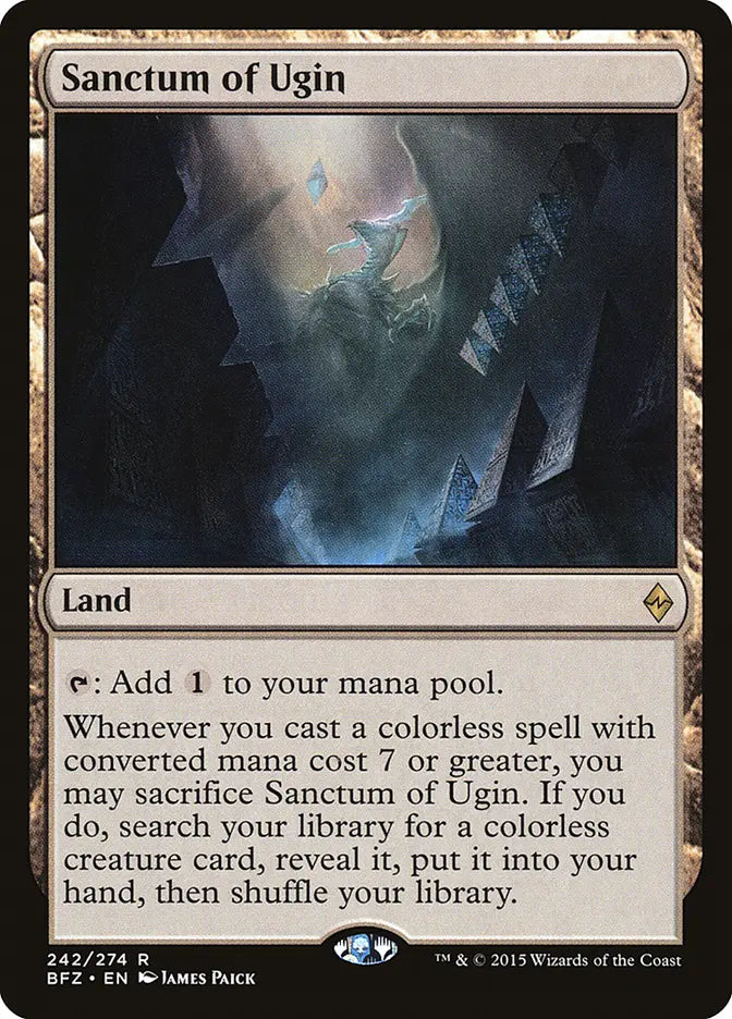 Sanctum of Ugin Battle for Zendikar