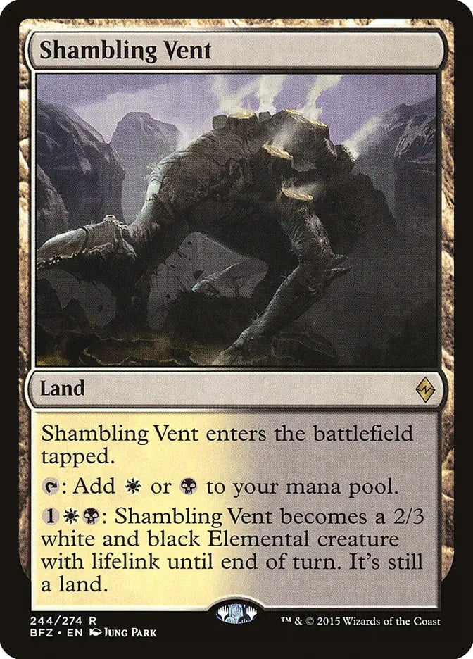 Shambling Vent Battle for Zendikar
