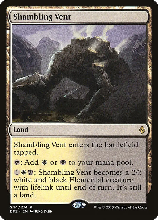 Shambling Vent Battle for Zendikar