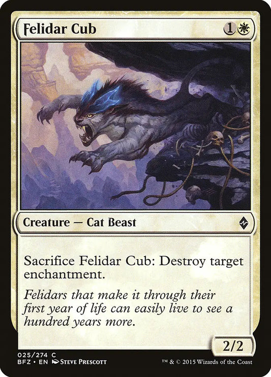Felidar Cub Battle for Zendikar