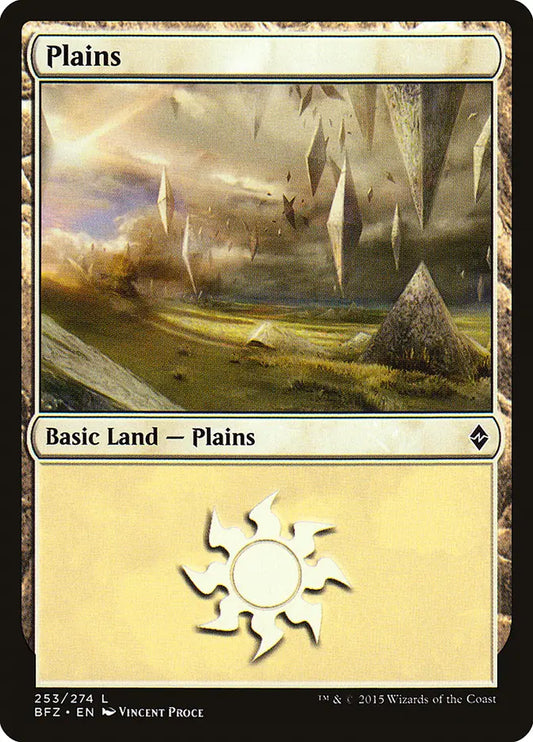 Plains (253) Battle for Zendikar