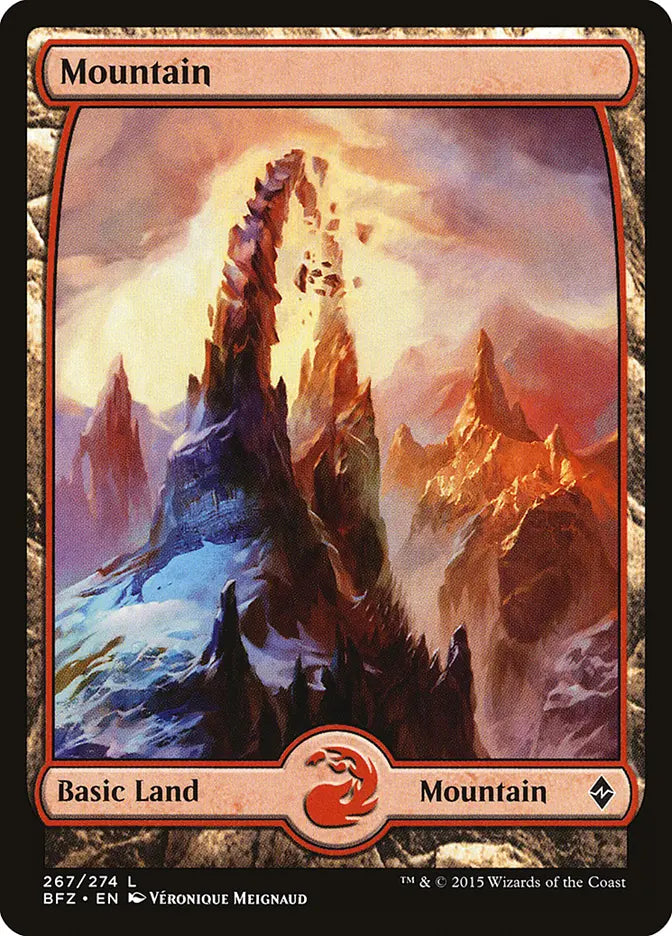 Mountain (267) Full Art Battle for Zendika