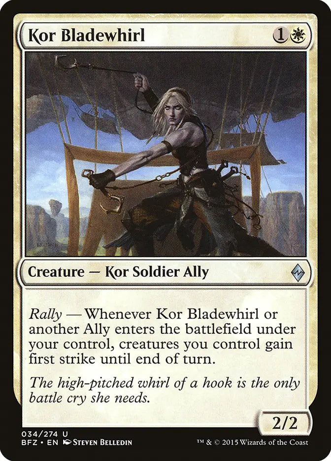 Kor Bladewhirl Battle for Zendika