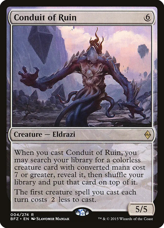 Conduit of Ruin Battle for Zendikar