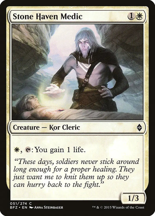 Stone Haven Medic Battle for Zendikar