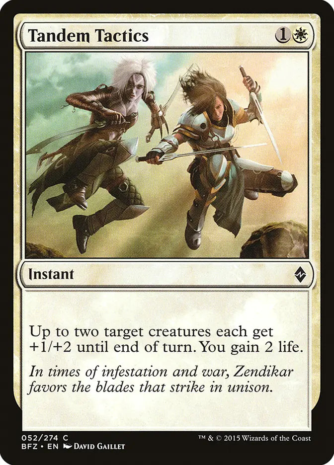 Tandem Tactics Battle for Zendikar