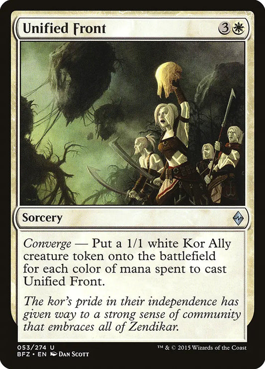 Unified Front Battle for Zendikar