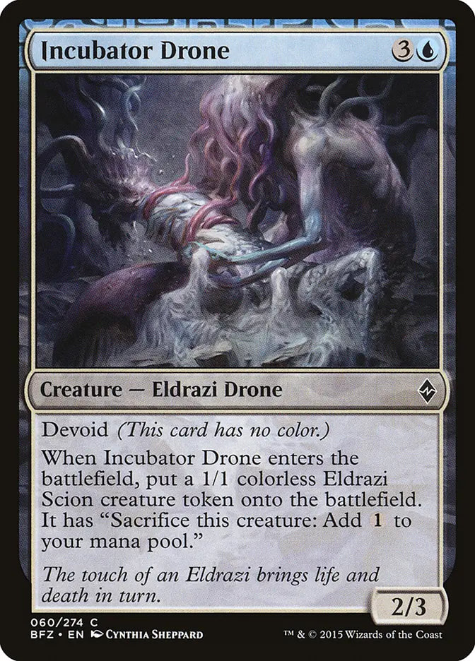 Incubator Drone Battle for Zendikar