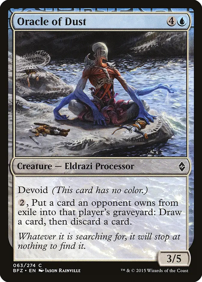 Oracle of Dust Battle for Zendika