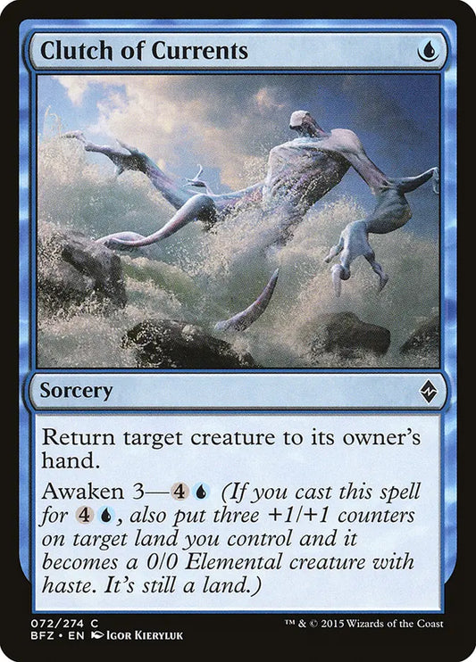 Clutch of Currents Battle for Zendikar