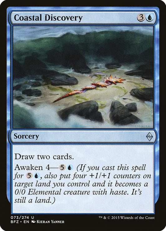 Coastal Discovery Battle for Zendikar