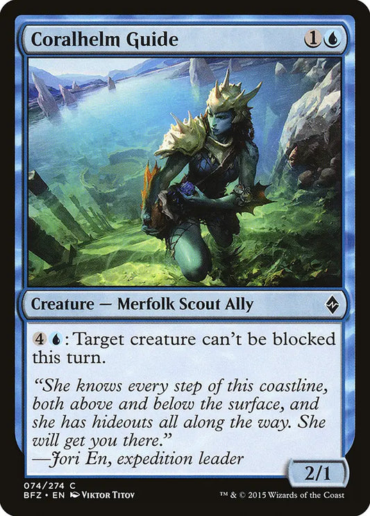Coralhelm Guide Battle for Zendikar