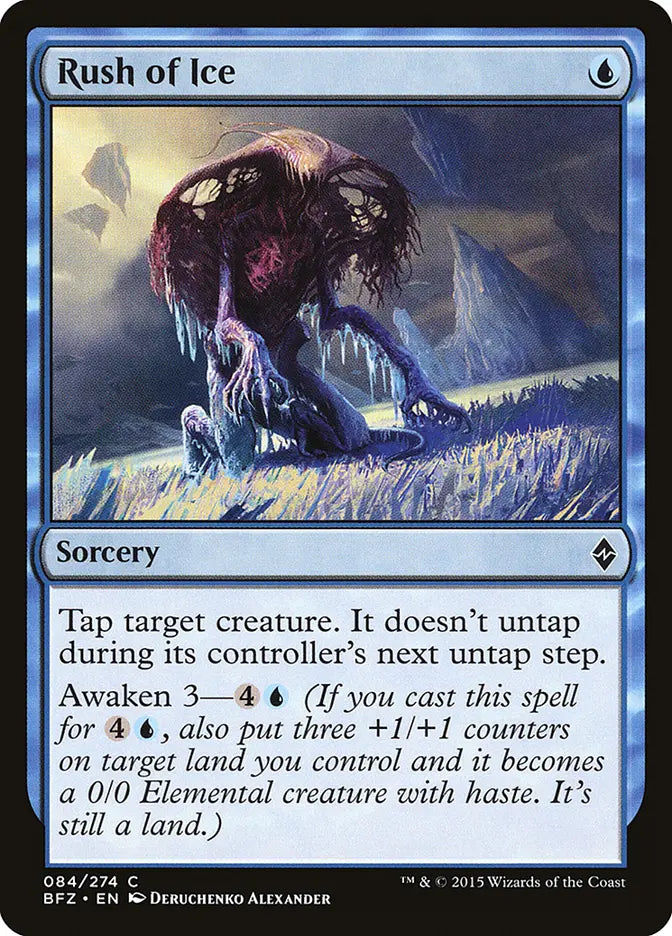 Rush of Ice Battle for Zendikar