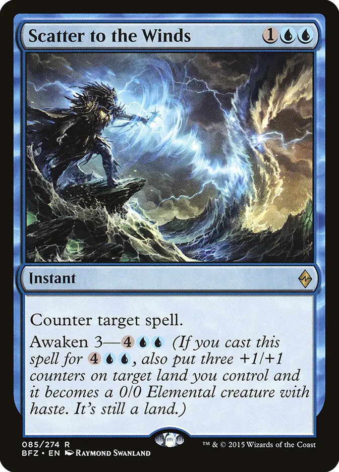 Scatter to the Winds Battle for Zendikar