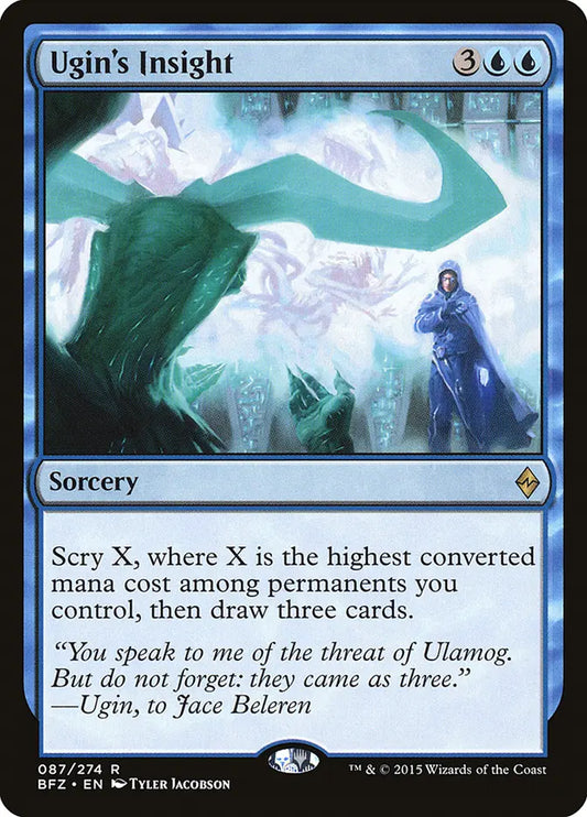 Ugin's Insight Battle for Zendikar