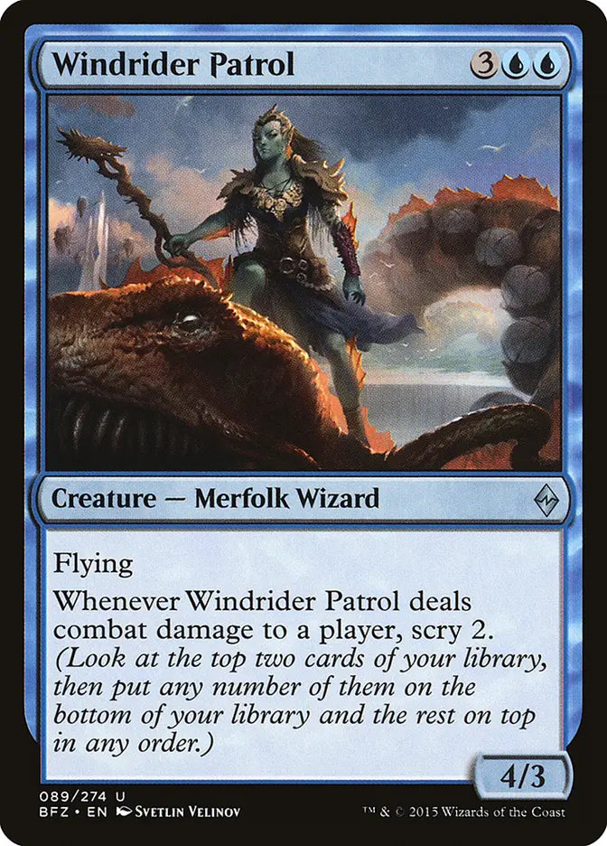 Windrider Patrol Battle for Zendikar