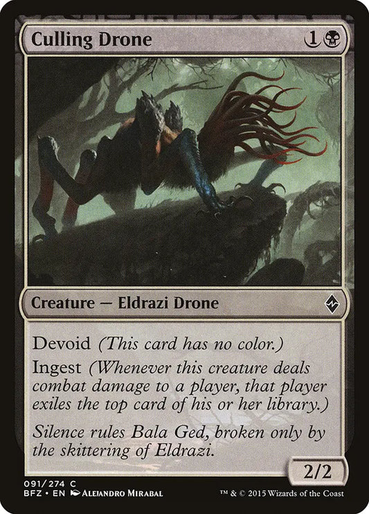 Culling Drone Battle for Zendikar