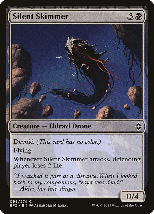 Silent Skimmer Gods Battle for Zendikar
