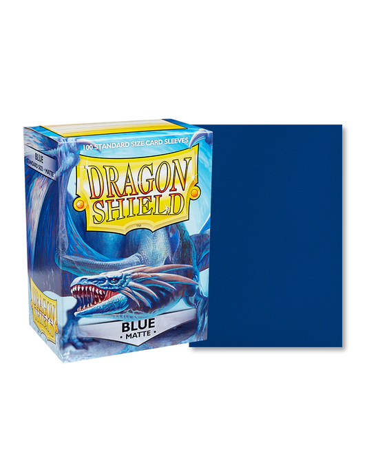 Dragon Shield 100 ct. Standard Size Blue Matte