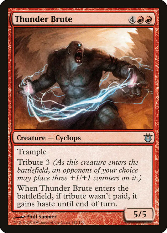 Thunder Brute Born of the Gods