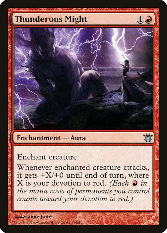 Thunderous Might Born of the Gods