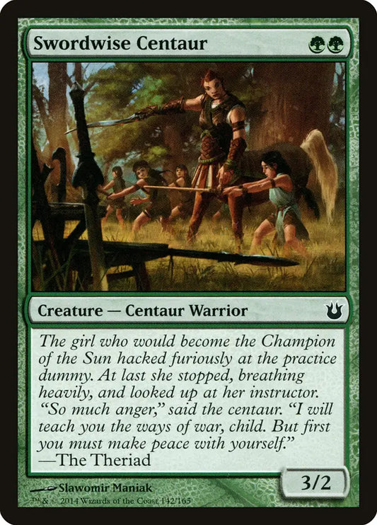 Swordwise Centaur Born of the Gods