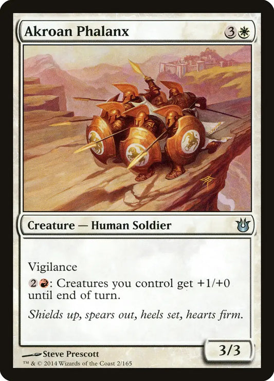 Akroan Phalanx Born of the Gods