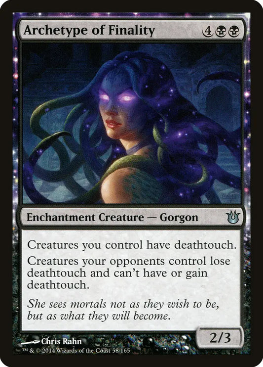 Archetype of Finality Born of the Gods