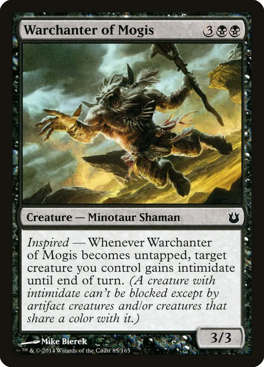 Warchanter of Mogis Born of the Gods