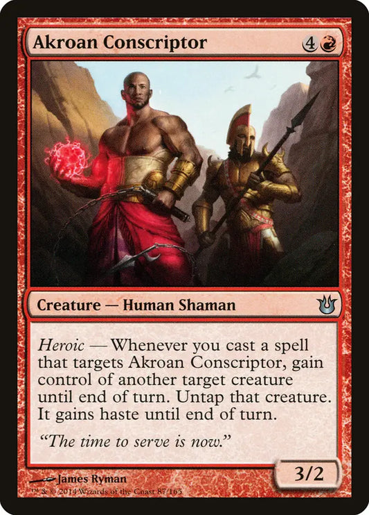 Akroan Conscriptor Born of the Gods